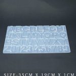 Alphabet Keychain Mould