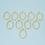 Oval Bezels Gold