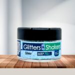 silver glitter for resin art