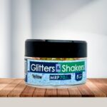 yellow glitter for resin art