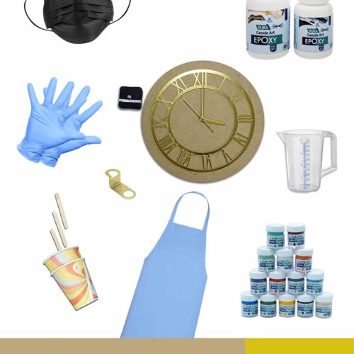 12'' BASIC CLOCK KIT (GOLD)