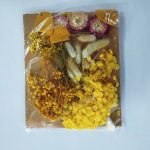 Dry Yellow Flowers Bouquet Sheet