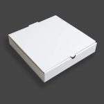 Corrugated White Cardboard Box (12X12X 2 inch)