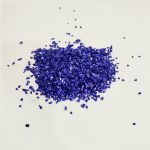 Indigo-Metallic Glass Stones