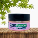 light peach mica powder